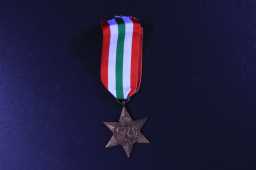 Italy Star (1943-45) - 4452582 SGT. C. BLACKBOURNE (U