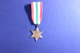 Italy Star (1943-45) - 4468255 C.SJT. W. HUDSON (UNNA
