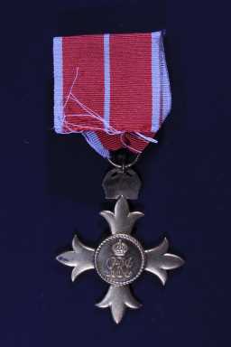 Order Of The British Empire - LT.COL. K.M.W. LEATHER OBE,MC 