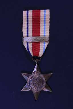 Africa Star (1940-43) - LT.COL. K.M.W. LEATHER OBE,MC 
