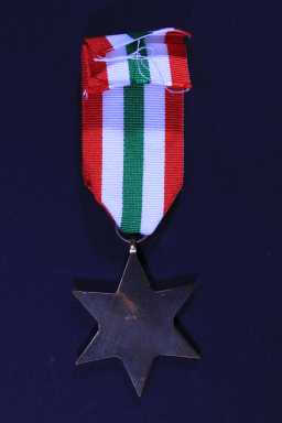 Italy Star (1943-45) - LT.COL. K.M.W. LEATHER OBE,MC 