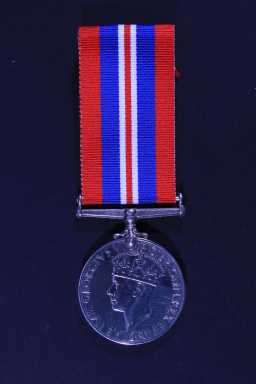 British War Medal (1939-45) - LT.COL. K.M.W. LEATHER OBE,MC 
