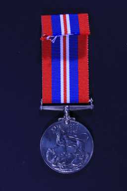 British War Medal (1939-45) - LT.COL. K.M.W. LEATHER OBE,MC 