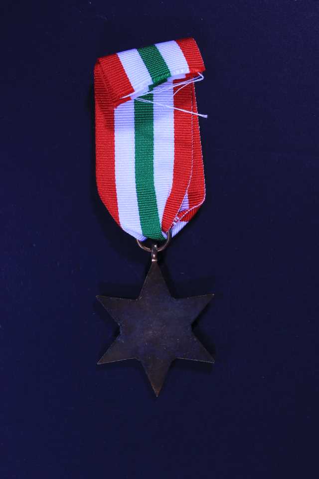 Italy Star (1943-45) - MAJOR G. FLANNIGAN (UNNAMED)
