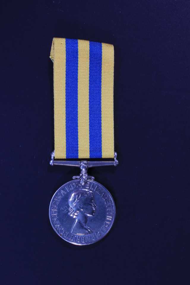 Korea Medal (1950-53) - CAPT. (Q.M.) G. FLANNIGAN. D.L