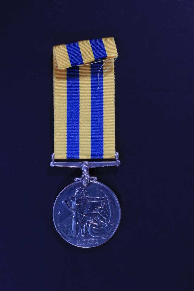 Korea Medal (1950-53) - CAPT. (Q.M.) G. FLANNIGAN. D.L