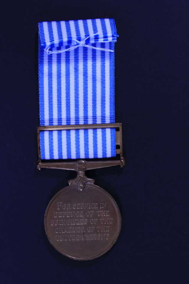 United Nations Medal - Korea - MAJOR G. FLANNIGAN (UNNAMED)