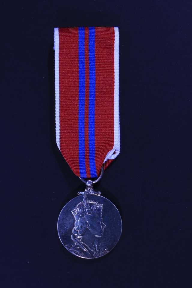 Coronation Medal (1953) - MAJOR G. FLANNIGAN (UNNAMED)