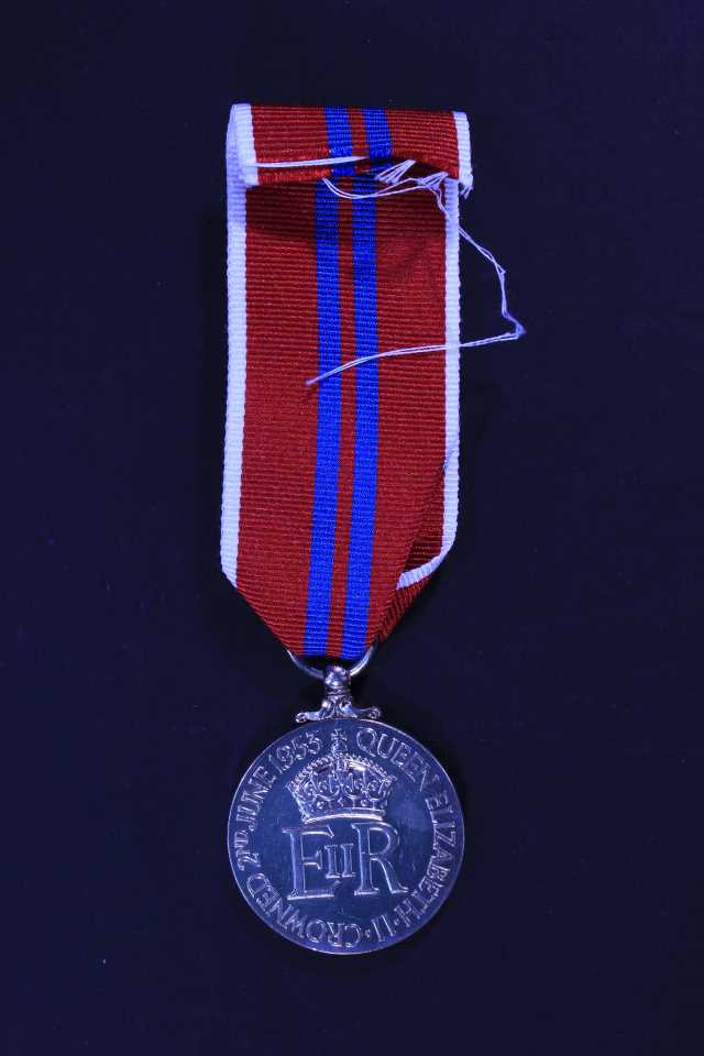 Coronation Medal (1953) - MAJOR G. FLANNIGAN (UNNAMED)