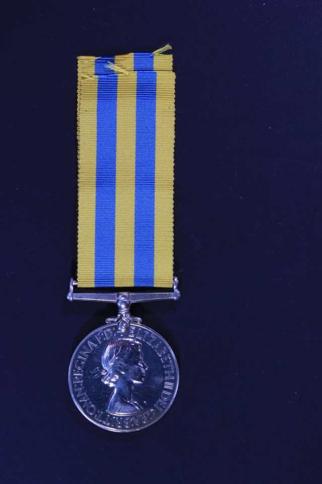 Korea Medal (1950-53) - MAJOR. R.G. ATKINSON. M.C. D.L