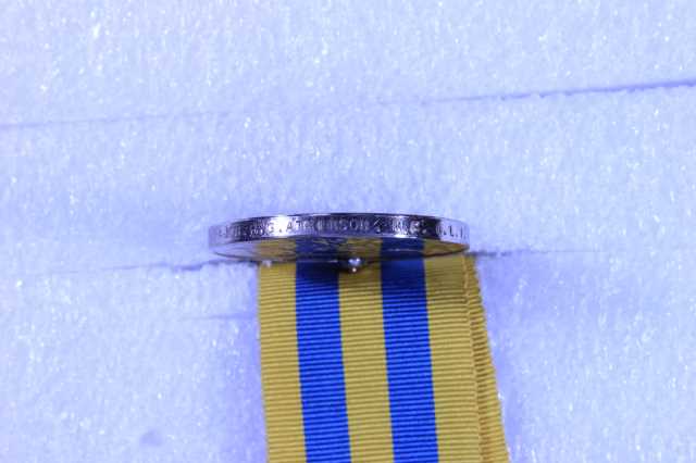 Korea Medal (1950-53) - MAJOR. R.G. ATKINSON. M.C. D.L