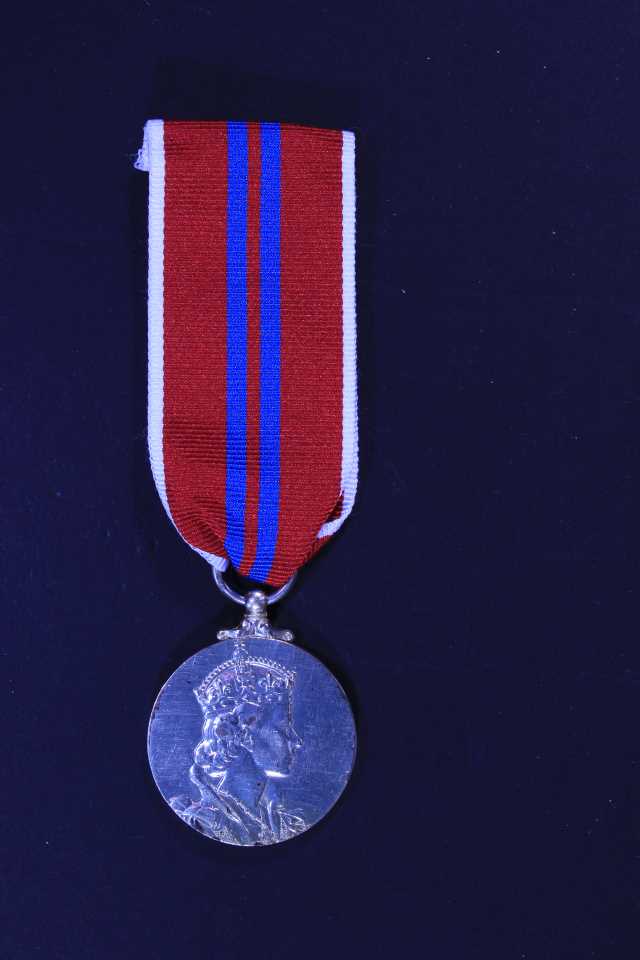 Coronation Medal (1953) - Lt.Colonel R G Atkinson