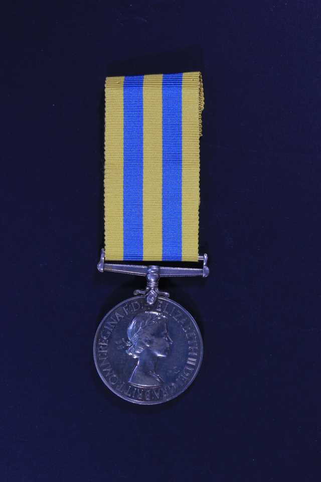 Korea Medal (1950-53) - LT-COL.P.J. JEFFREYS. D.S.O.O.