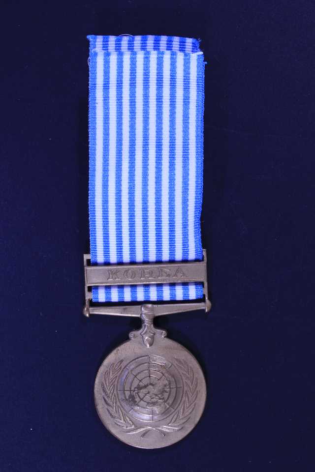 United Nations Medal - Korea - LT.COL P J JEFFREYS 