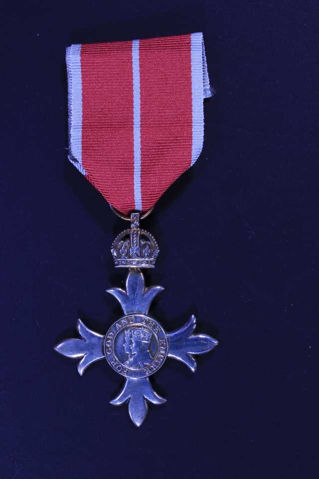 Order Of The British Empire - LT.COL. G.J. MAUGHAN