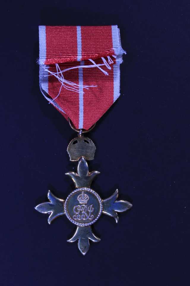 Order Of The British Empire - LT.COL. G.J. MAUGHAN