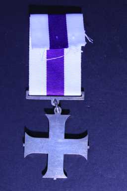 Military Cross - QM & CAPT. S. SNOW (UNNAMED)