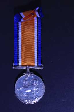 British War Medal (1914-20) - Q.M. & CAPT. S. SNOW.