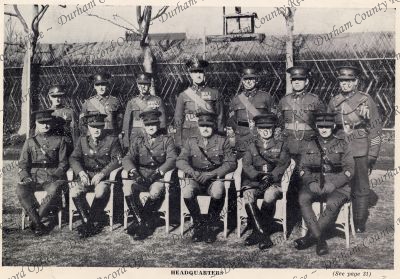 Group photograph of the Headquarters St...