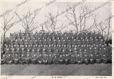 Group photograph of 'HQ' Company, 1st B...