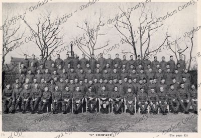 Group photograph of 'C' Company, 1st Ba...