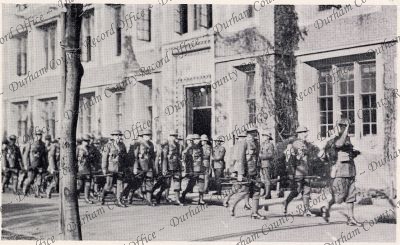 Photograph of soldiers of the 1st Batta...