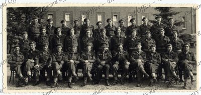 Group photograph of the officers of the...
