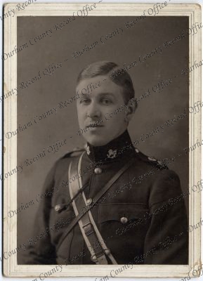Photograph of Lieutenant A.F. Hebron, K...
