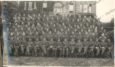 Group photograph of officers and non-co...
