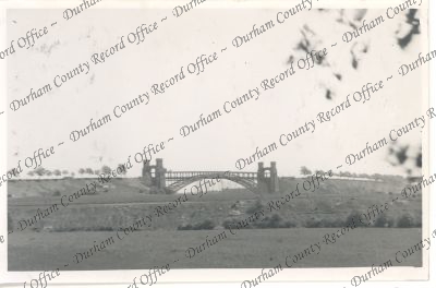 Photograph of a view of Grave Bridge, t...