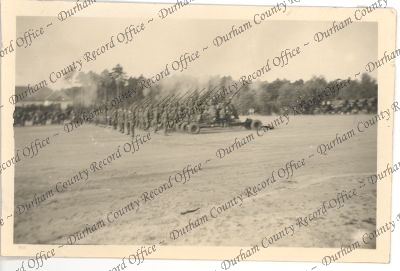 Photograph of soldiers of the 113 Light... Photograph of soldiers of the 113 Light...