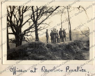 Photograph of various officers of the 6...