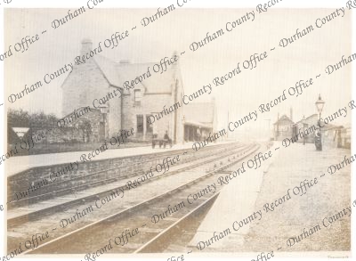 Photograph of railway station, Tow Law, ... Photograph of railway station, Tow Law, ...