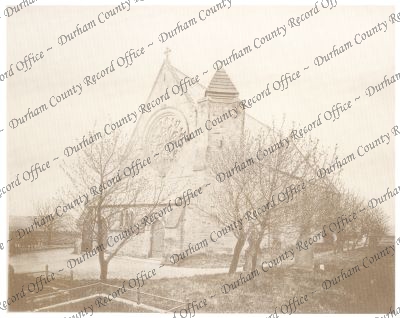 Photograph of Tow Law church, n.d. c.190... Photograph of Tow Law church, n.d. c.190...