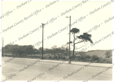 Photograph of the site of the new County... Photograph of the site of the new County...