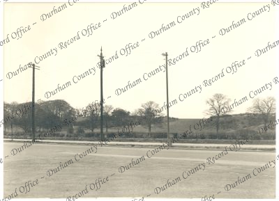 Photograph of the site of the new County... Photograph of the site of the new County...