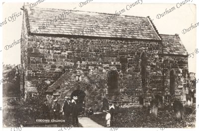 Postcard of Escomb Church, n.d.... Postcard of Escomb Church, n.d....