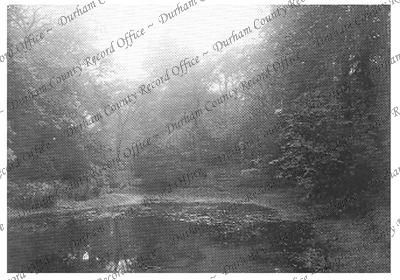 Photograph of lake, 1926... Photograph of lake, 1926...