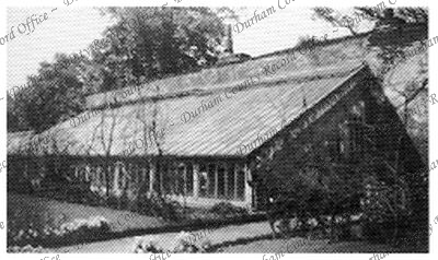 Photograph of greenhouse looking north-e... Photograph of greenhouse looking north-e...