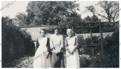 Photograph of domestic staff in kitchen ... Photograph of domestic staff in kitchen ...