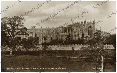 Photograph of Auckland Castle from High ... Photograph of Auckland Castle from High ...