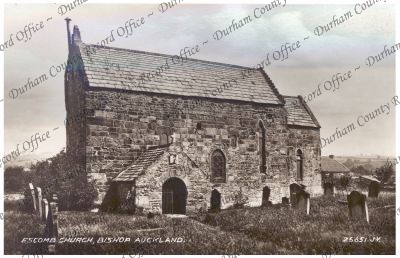 Photograph of the exterior of Escomb Chu... Photograph of the exterior of Escomb Chu...