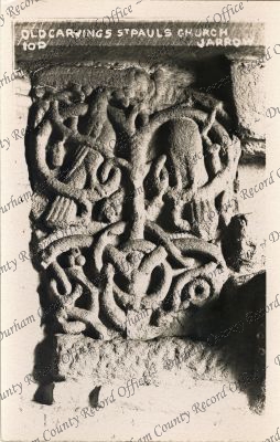 Phbtograph of stone carving in St. Paul'... Phbtograph of stone carving in St. Paul'...