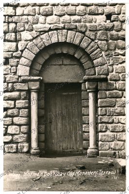 Photograph of the Norman doorway at the ... Photograph of the Norman doorway at the ...