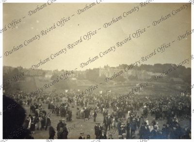 Photograph of the assembled gathering at... Photograph of the assembled gathering at...