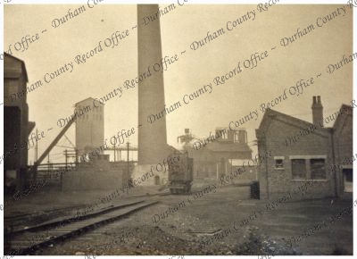 Photograph of an unknown colliery, proba... Photograph of an unknown colliery, proba...