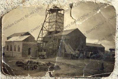 Photograph of the main shaft of Windlest... Photograph of the main shaft of Windlest...