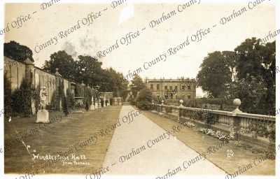 Postcard of a photograph of Windlestone ... Postcard of a photograph of Windlestone ...