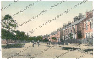Postcard of a photograph of Haughton-le-... Postcard of a photograph of Haughton-le-...