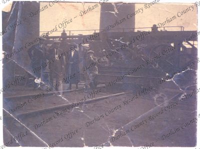 Photocopy of a black and white photograp... Photocopy of a black and white photograp...